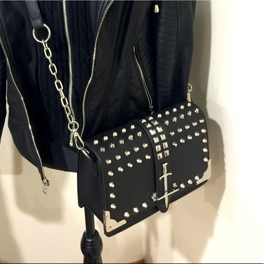 Killstar studded crossbody bag